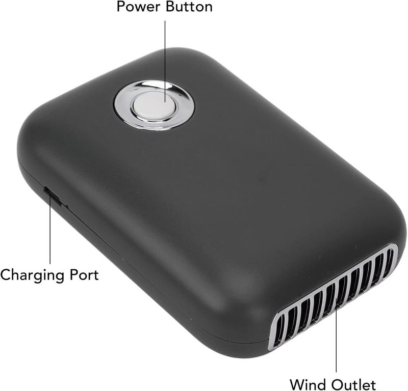 woobles Eyelash Dryer Fan, Mini Eyelash Fan Air Conditioning USB Rechargeable Portable Fan for Eyelash Extension Dryer, Eyelash Blow Dryer Lash Fan Dryer(Black) - Image 5